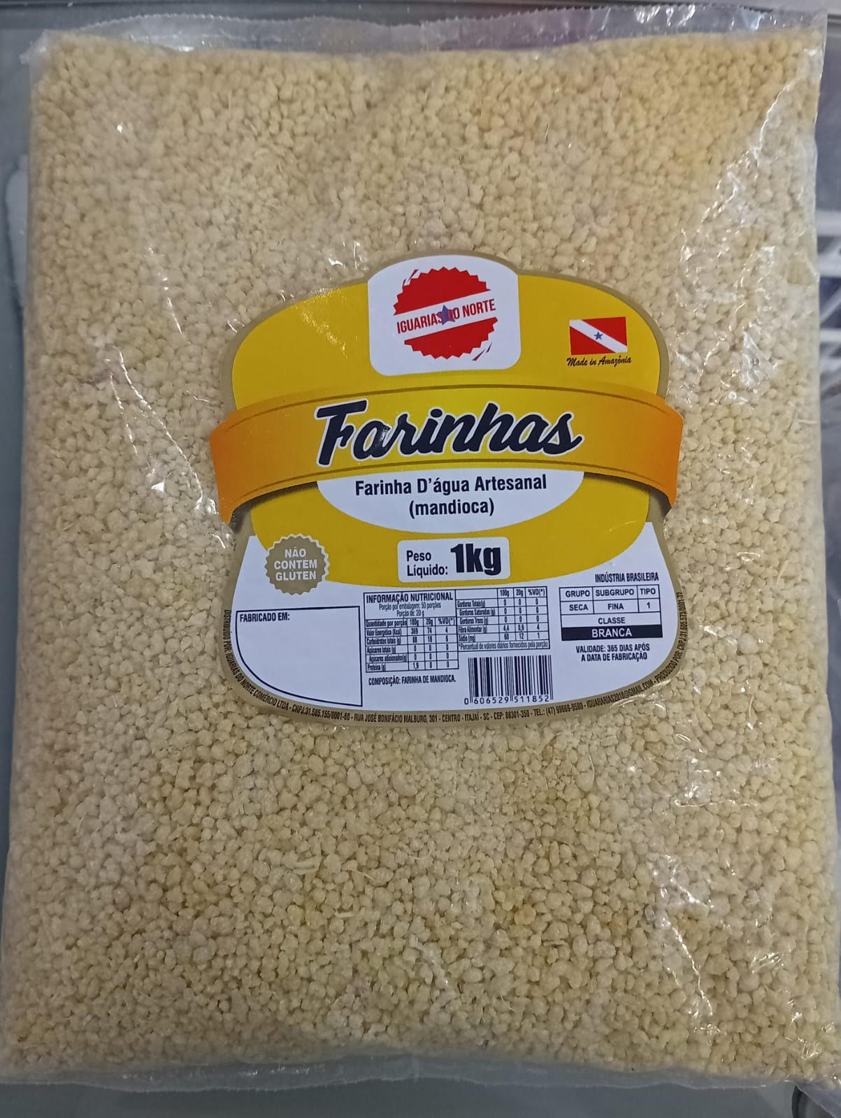 FARINE FARINHA DE PARA 1KG - SANS GLUTEN
