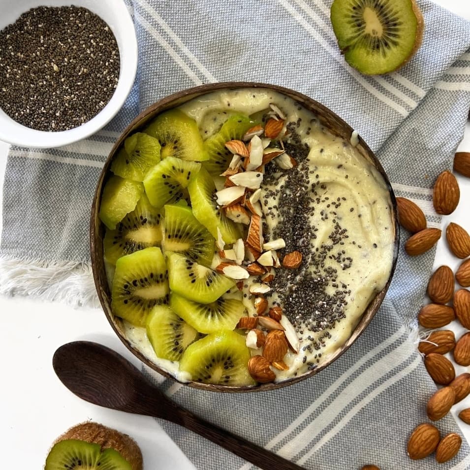 SET DE 2 BOLS +2 CUILLÈRES EN NOIX DE COCO NATUREL