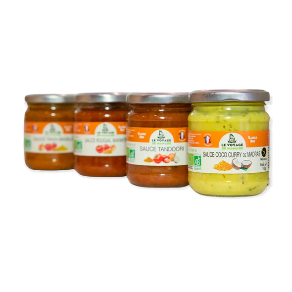 SAUCE COCO CURRY DE MADRAS BIO 200G